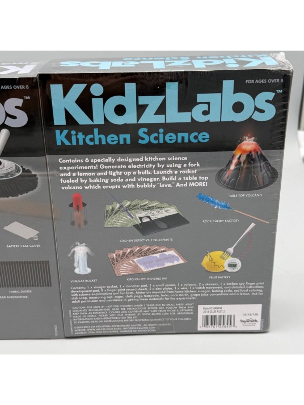 4M KidzLabs Set of 3 Kitchen Science, Smart Cleaner & Spider Robot Science Kits - Picture 3 of 7